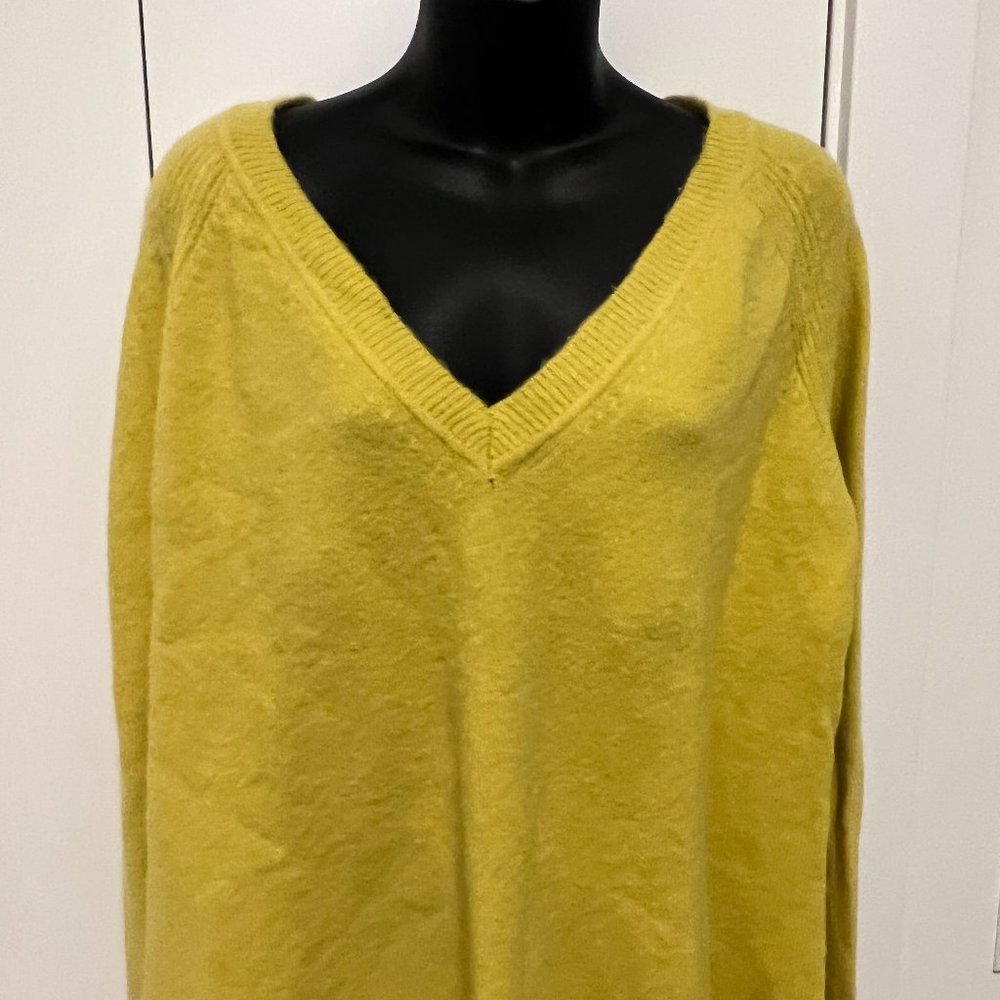 J Crew - Lemon Yellow Cozy Sweater - Size XL